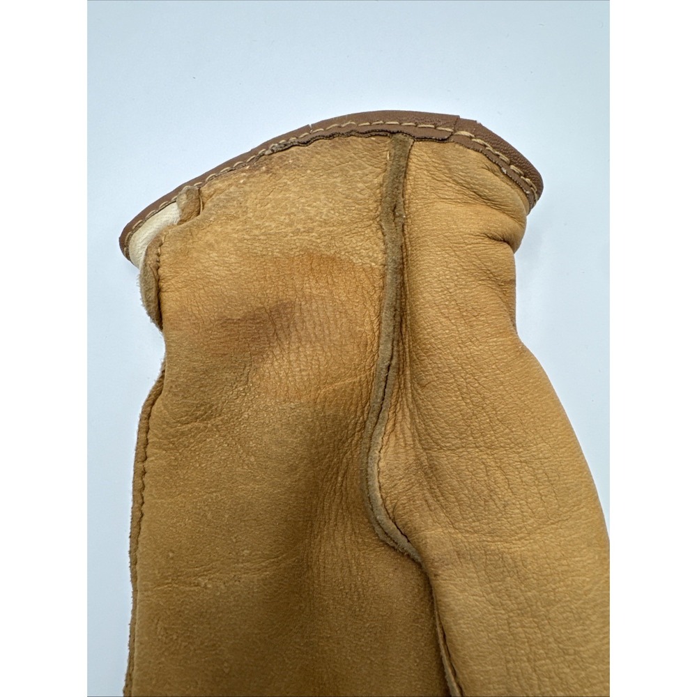 Snowfall Women's Leather Mittens Fleece-Lined Pairs 3.5 x 8 Inch - Picture 6 of 11